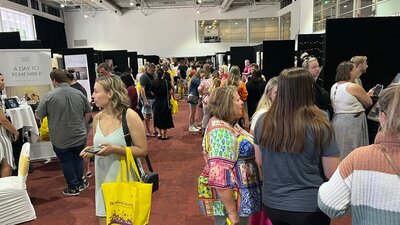 Attendees exploring Your Local Wedding Guide Canberra Expo.